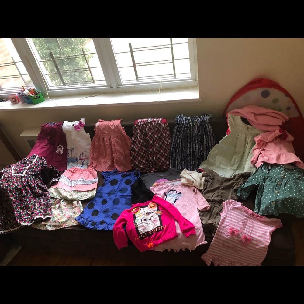 Toddler Girl Bundle 4T-5T Zara,gymboree,Ralph lauren etc) 19 pieces